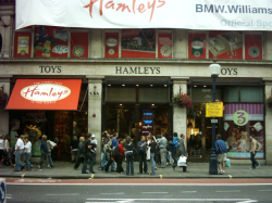 Hamleys, one of the world's largest toy shops.